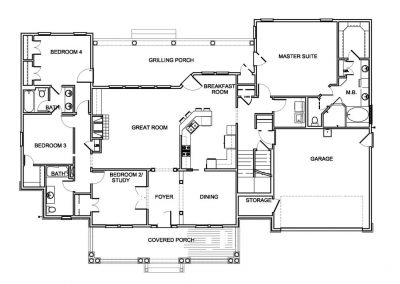 Home Plan 1 1st Floor